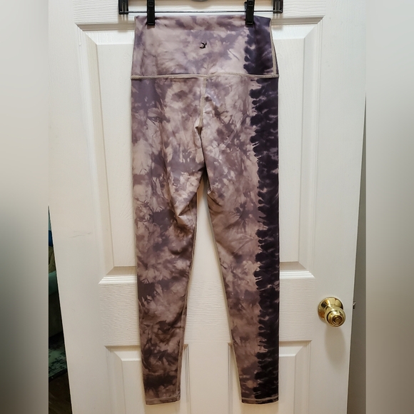 Glyder leggings/Yoga pants, Brown/Mushroom tie dye, Size M - Picture 3 of 9